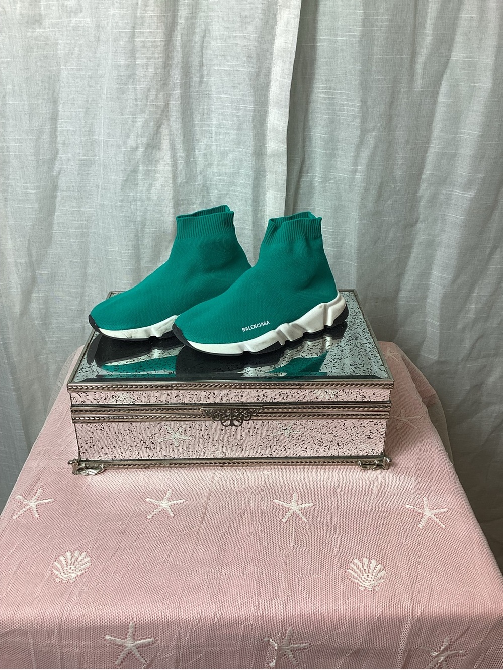 Balenciaga Kids Speedy Sneakers; Size: 10/11